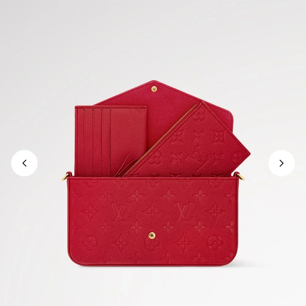 Louis Vuitton Félicie Pochette in Rogue Louis - Picture 4 of 4